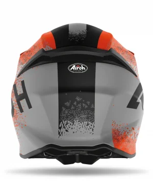 Capacete Airoh Twist 2.0 Bit Laranja - Spinelli Motos Boutique